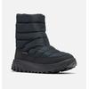 Winterstiefel COLUMBIA "SNOWTROT™ MID", Damen, Gr. 40,5, schwarz (schwarz, titanium ii), Mesh, Synthetik, sportlich, Schuhe, wasserdicht, wärmend