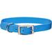 Personalized Blue Lagoon Single-Ply Dog Collar, Small