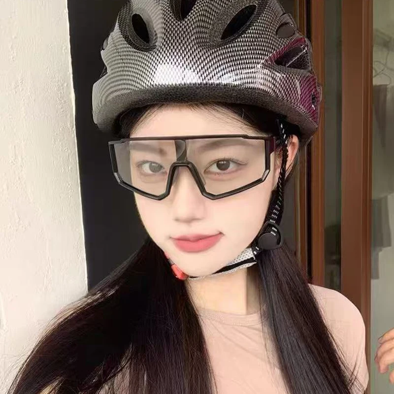 Schutzbrille 3 Stück Outdoor Radfahren Vollformat Sonnenbrille Männer Frauen Sport Bunte Brille Beliebte Punk Winddichte Schutzbrille Image