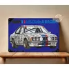635Csi Gr.A Racing Touring Car Metallplakat zum Sammeln – Größe: 20 x 30 cm – Aluminium