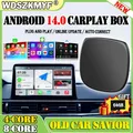 2025 Android 14 4/8-Core Carplay Ai Box Wireless Carplay Android Auto Adattatore Scheda di memoria gratuita per Toyota Mazda Hyundai