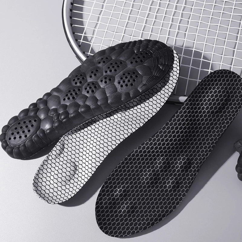 Graphene Sport-Einlegesohle, antibakteriell, Deodorant, Massage, bequeme Schweißabsorption, atmungsaktiv, hochelastisch, Stoßdämpfung Image