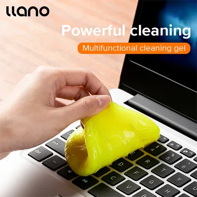 llano Keyboard Cleaning Gel Laptop Cleaning Mud Soft Sticky Dust Cleaner Gum Universal for PC Tablet Laptop Computer Car Vent