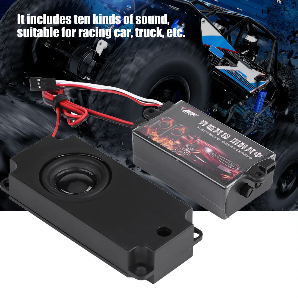 RC RC Motor Sound RC Auto Motor Sound simuliert Modul Set Simulator mit Lautsprecher für 1/10 Fahrzeug Autos Modell RC Motor Sound Image