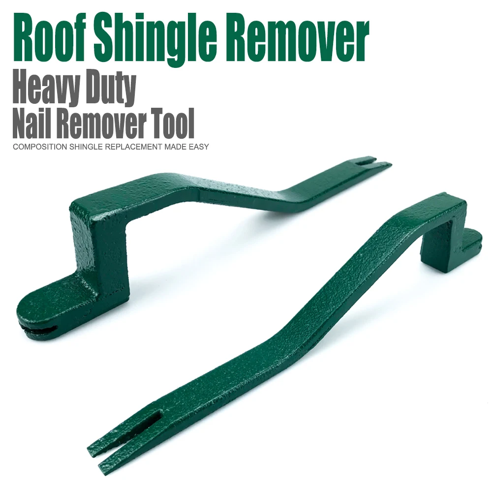 Roof Shingle Remover Heavy Duty Nail Remover Tool DIY Snake Shape Portable Roofing Installation and Removal Tool Image