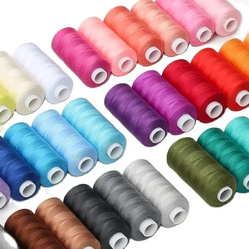 New Sewing Threads 42 Colors Polyester Threads for Hand or Machine Sewing Hand Stitching Embroidery Machine Quilting and Crafts