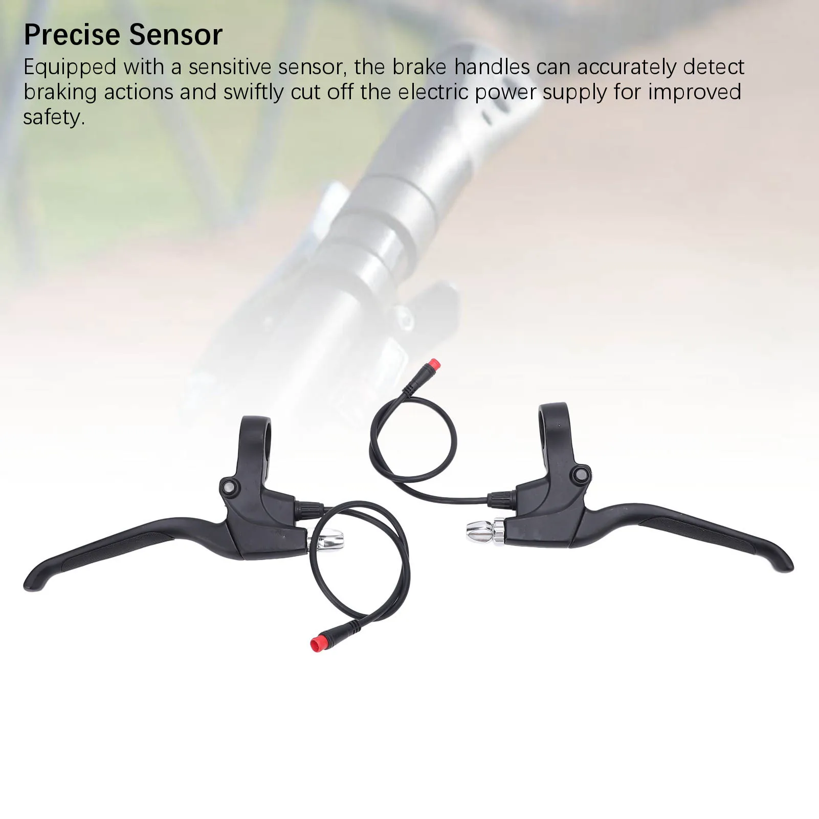 Bremshebel für Elektroroller, farbecht, elektronischer Bremsgriff, robuster, wasserabweisender Anschluss für Radfahren Image