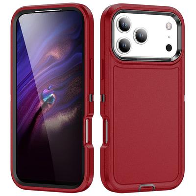 Phone Case For iPhone 17 Air 16 15 14 Pro Max Plus 16e 13 Pro Max Back Cover Shockproof Retro TPU PC