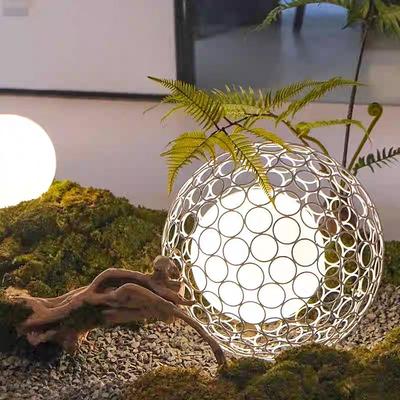 Outdoor Lawn Lights Modern Waterproof LED Path Lights Villa Garden External Yard Lamps Outside Floor Mount Light Fixture for Landscape Deck Porch Driveway Pathway