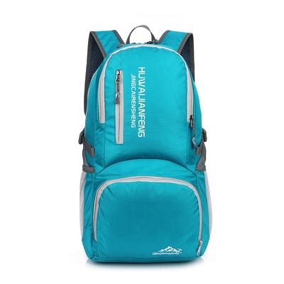 40 L Hiking Backpack Lightweight Packable Backpack Daypack Wearable Multifunctional Foldable Durable Breathable Outdoor Hunting Hiking Camping Travel Polyester Spandex Nylon Black Dark Navy Sky Blue