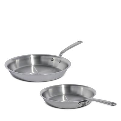 5-Ply Stainless Clad 10" & 12" Fry Pan Set
