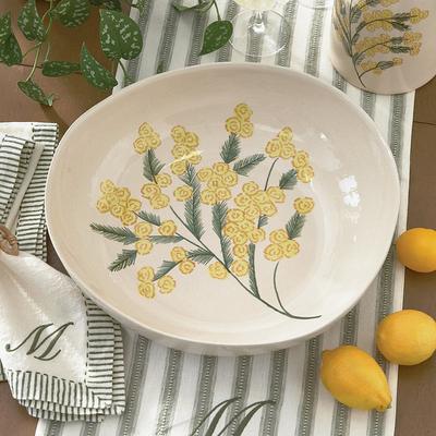 Handpainted Sunshine Blossom Serving Bowl - Grandin Road