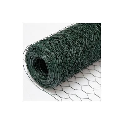 25m x 1m Maschendrahtzaun Grün - 25x25 PVC Drahtgitter Zaun Hasendraht Verzinkt Image
