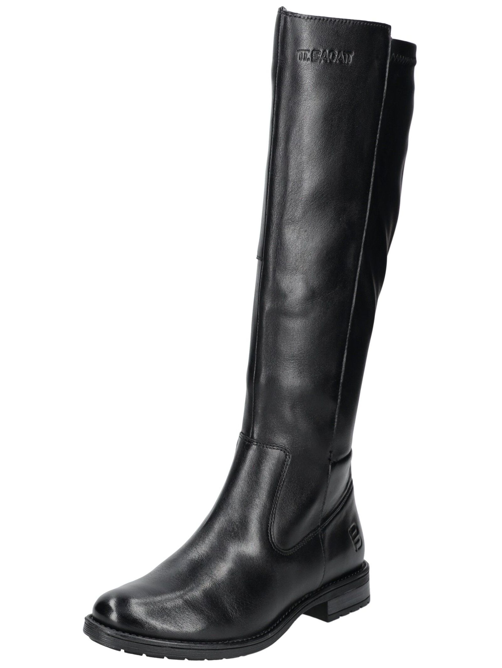 Stiefel BAGATT "BAGATT Stiefel Leder/Synthetik", Damen, Gr. 37, schwarz, Leder, Synthetik, Casual, Schuhe