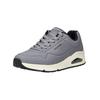 Sneaker SKECHERS "Skechers Sneaker Lederimitat", Damen, Gr. 44, grau, Lederimitat, casual, Schuhe