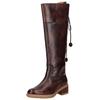 Stiefel PIKOLINOS "PIKOLINOS Stiefel Leder", Damen, Gr. 41, braun, Leder, casual, Schuhe