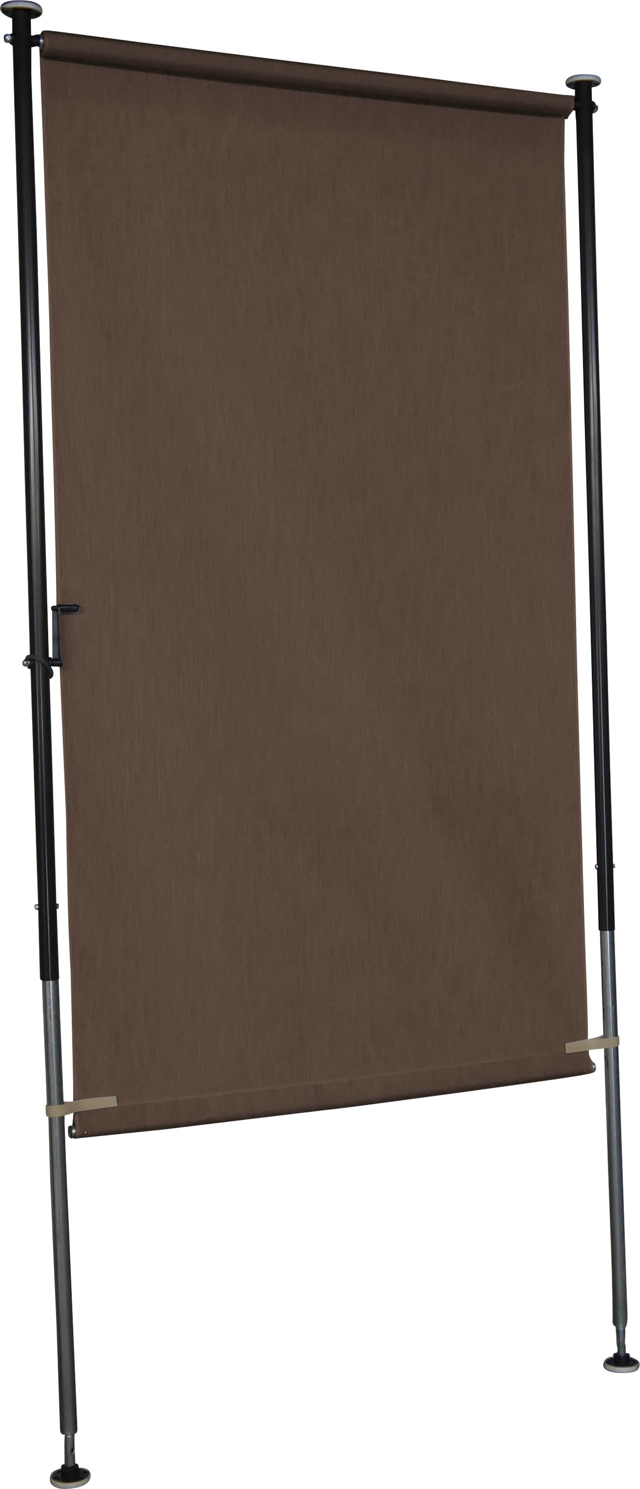 Balkonsichtschutz "Style", braun, B:120cm H:225cm, Polyacryl, ANGERER FREIZEITMÖBEL, Markisen, BxH: 120 x 225-275 cm, Ausfall 270 cm Image