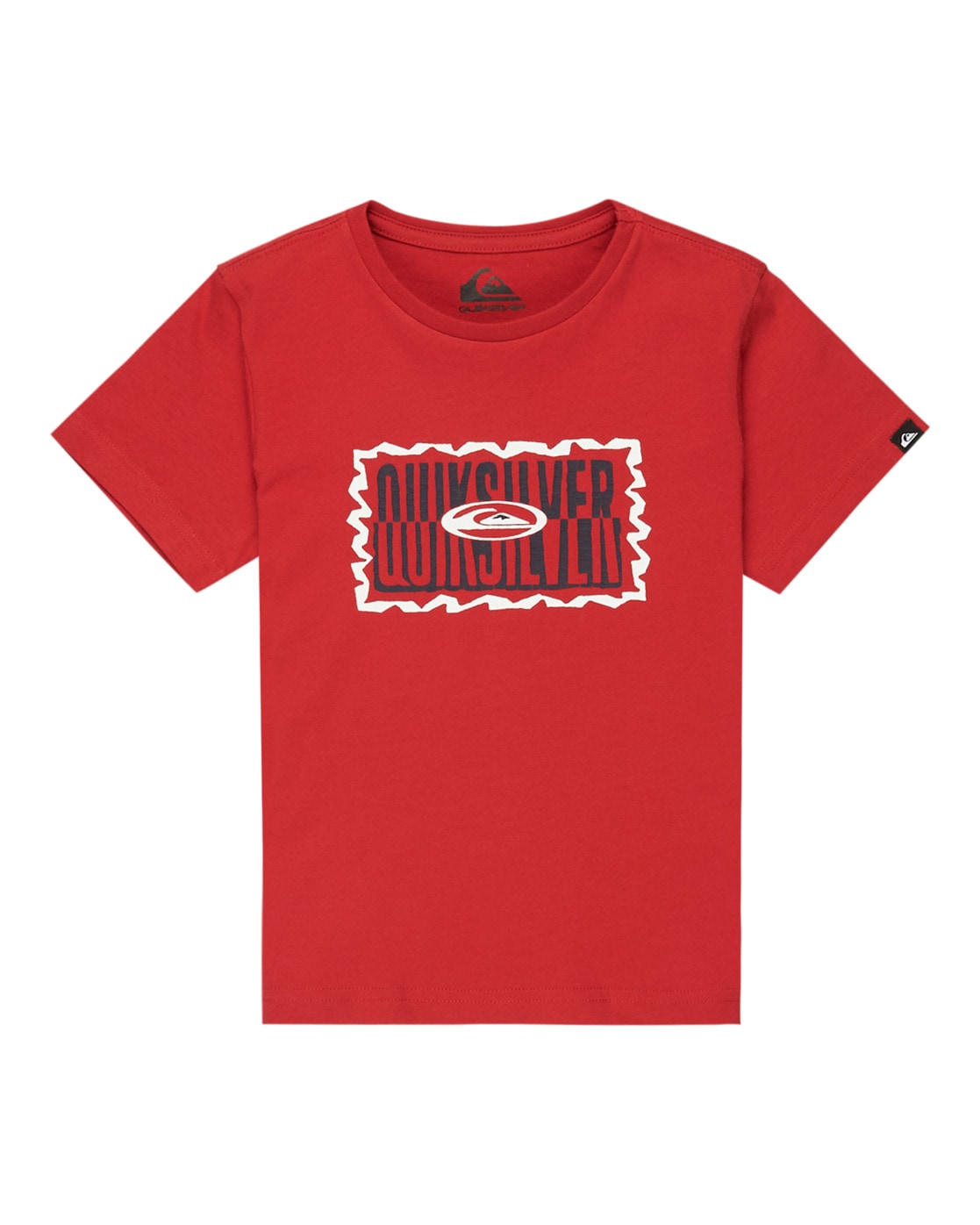 T-Shirt QUIKSILVER "Ev Gotam Foam", Kinder, Gr. 6(115-120cm), salsa, 100% Baumwolle, Shirts Image
