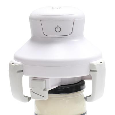 Chef Craft Electric Jar Opener, Hands-Free Automatic Lid Remover for Seniors, Arthritis and Weak Hands, Fits Wide...