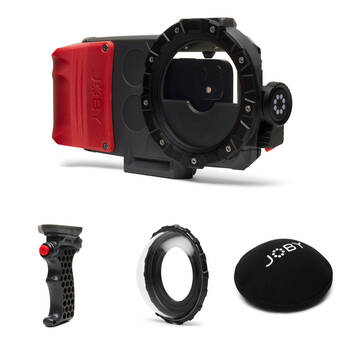 JOBY SeaPal Waterproof Case with Grip and Dome for Smartphones Kit JB01948