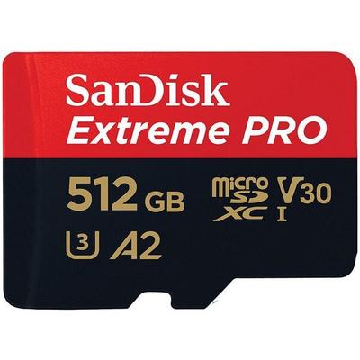 SanDisk microSDXC-Speicherkarte »Extreme® PRO UHS-I« 512 GB, 1.499x1.092x0.102 cm Image
