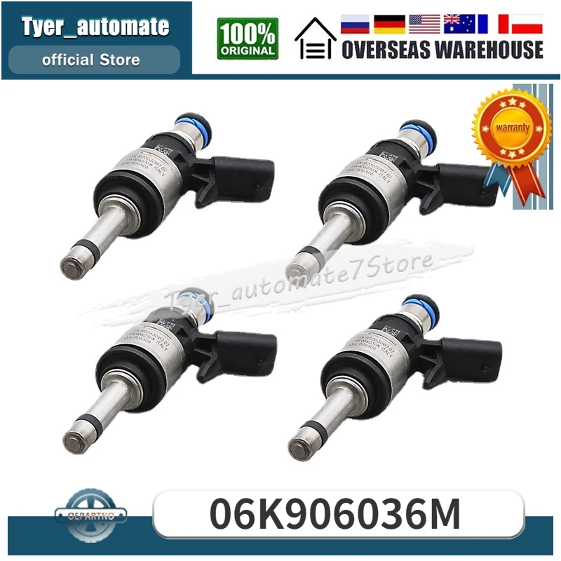 Injecteur de carburant, pour Audi A3 Quattro Audi A6 Quattro Audi Q3 Audi TT Quattro Volkswagen GTI Volkswagen Jetta