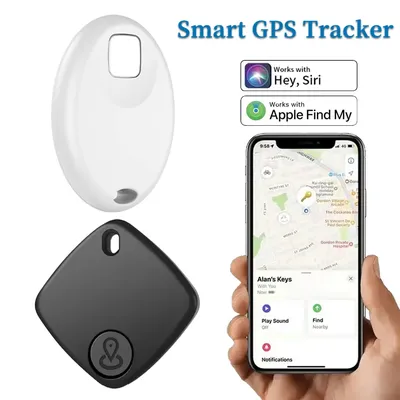 Smart GPS Tracker Tracking Device Anti-lost Locator Positioner for IOS Find My App Key Wallet Pet Luggage Car Bluetooth Finder