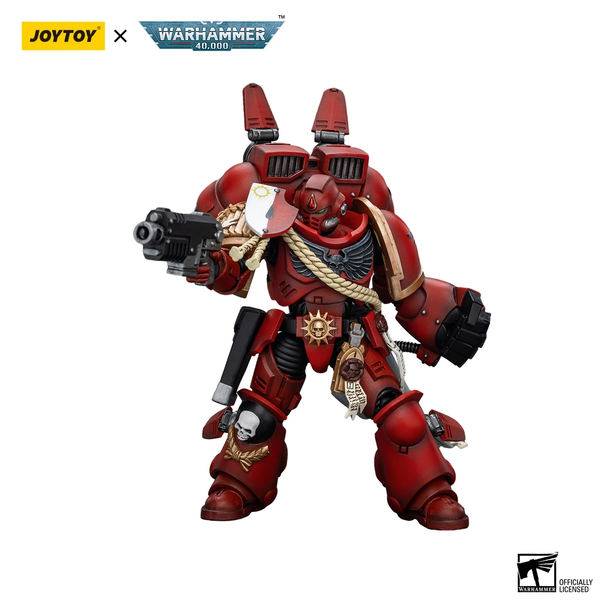 [IN STOCK] JOYTOY Warhammer 40000 Blood Angels Captain With Jump Pack Action Figures