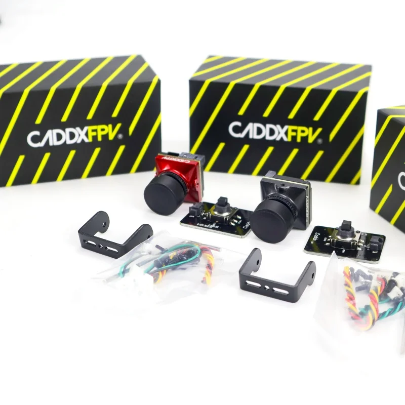 Caddx Ratel 2 V2 FPV camera Ratel2 2.1mm lens 16:9/4:3 NTSC/PAL switchable with replaceable lens Micro FPV camera for drone