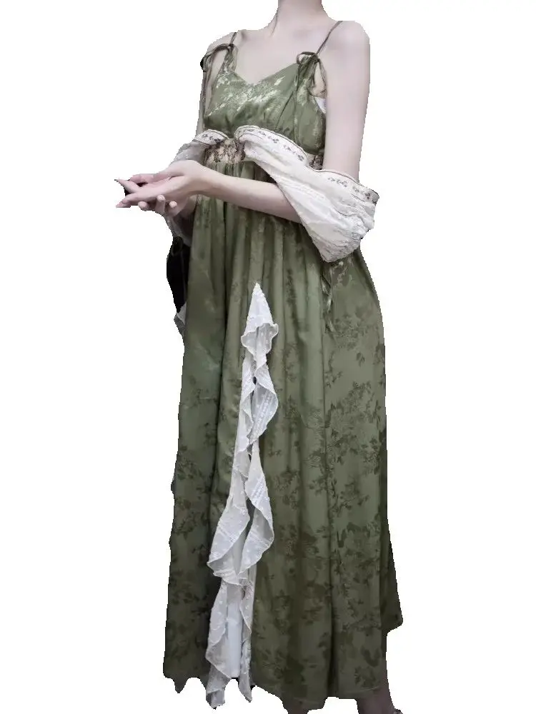 Retro New Palace Style Lolita Jacquard Elegantes Kleid Y2K Vintage Cosplay Tägliches Temperament Wunderschönes elegantes Königin Prinzessin Kleid