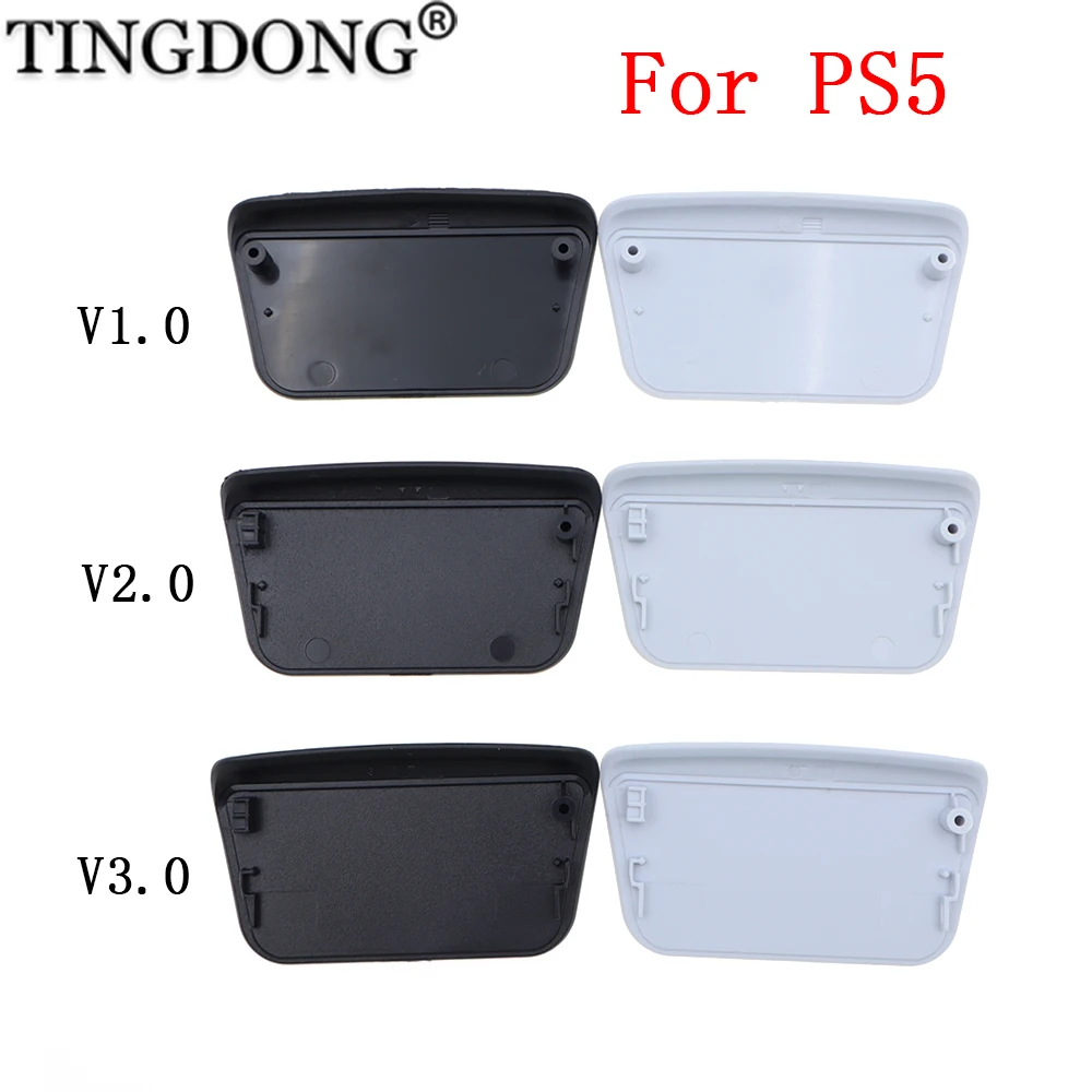 Kunststoff-Batterieabdeckung Touchpad Ersatz für PS5 V3 V2 V1 BDM-030 020 010 Controller Gamepad Touch Pad Reparaturteil Schwarz Weiß Image