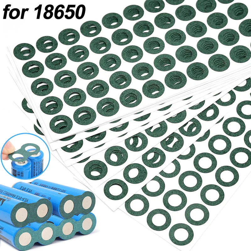Selbstklebende Isolierdichtung für 18650 21700 26650 Li-Ionen-Akku, 1S – 8S, isolierendes Werkzeug, Kleber, Patch, Papierzelle, Elektrodenpads Image
