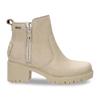 Stiefelette PANAMA JACK "GTX", Damen, Gr. 41, beige, Nubukleder, klassisch, Schuhe, Winterboots, Blockabsatz, mit GORE-TEX-Ausstattung