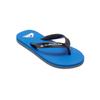 Sandale QUIKSILVER "Molokai Core", Gr. 1(32), blau (blau 1), Obermaterial: Synthetikmaterial / Außensohle: Moosgummi, Schuhe