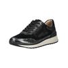 Sneaker CAPRICE "Caprice Sneaker Leder", Damen, Gr. 42, schwarz, Leder, casual, Schuhe