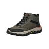 Schnürstiefelette SKECHERS "Skechers Stiefelette Leder", Herren, Gr. 45, grün (olive), Leder, casual, Schuhe