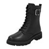 Schnürstiefelette REMONTE "Remonte Stiefelette Leder", Damen, Gr. 37, schwarz (schwarz, schwarz), Leder, casual, Schuhe
