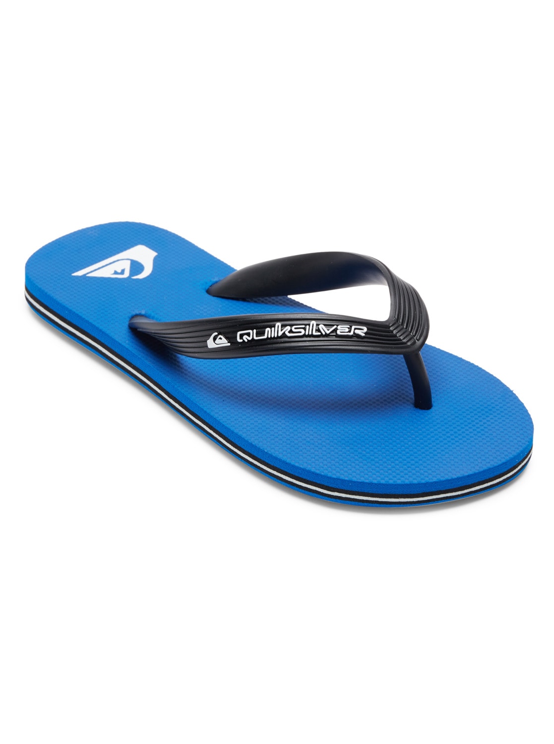 Sandale QUIKSILVER "Molokai Core", Gr. 12(29), blau 1, Obermaterial: Synthetikmaterial / Außensohle: Moosgummi, Schuhe Image
