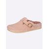 Hausschuh MUBB, Damen, Gr. 36, rosa (rose), Leder, Lammfell, Basic, Schuhe