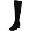 Stiefel REMONTE "Remonte Stiefel Textil", Damen, Gr. 43, schwarz, Textil, casual, Schuhe