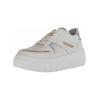 Sneaker GABOR "Gabor Sneaker Leder", Damen, Gr. 41, puder, Leder, casual, Schuhe