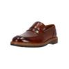 Slipper CLARKS "Aldwin Step", Herren, Gr. 46, braun, Leder, klassisch, Schuhe, mit bequemer Dämpfung