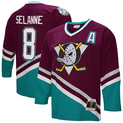 Anaheim Ducks Power Play Dark Trikot von Mitchell & Ness – Herren Image