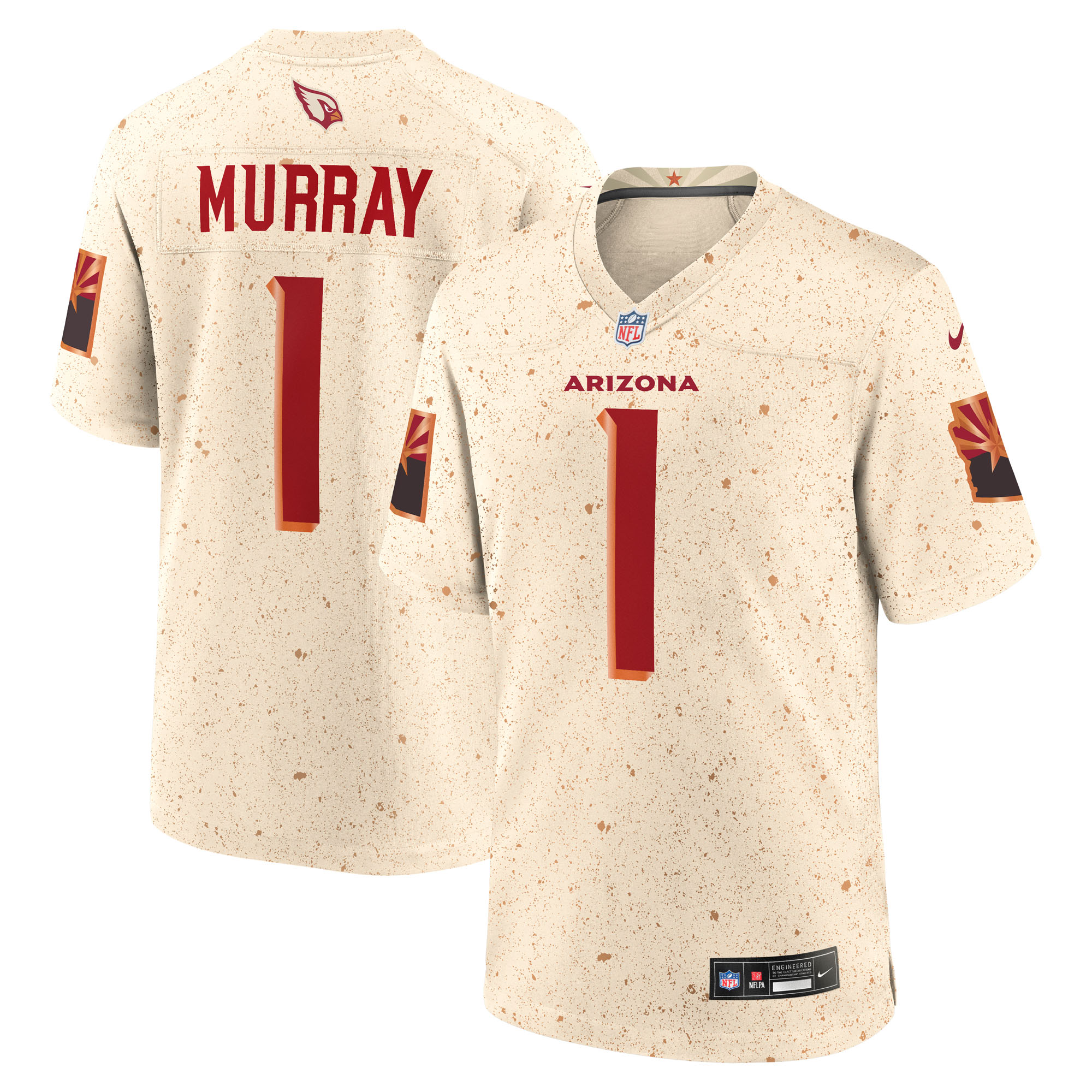 Arizona Cardinals Nike Game Rivalry Trikot - Natürlich - Kyler Murray - Herren Image