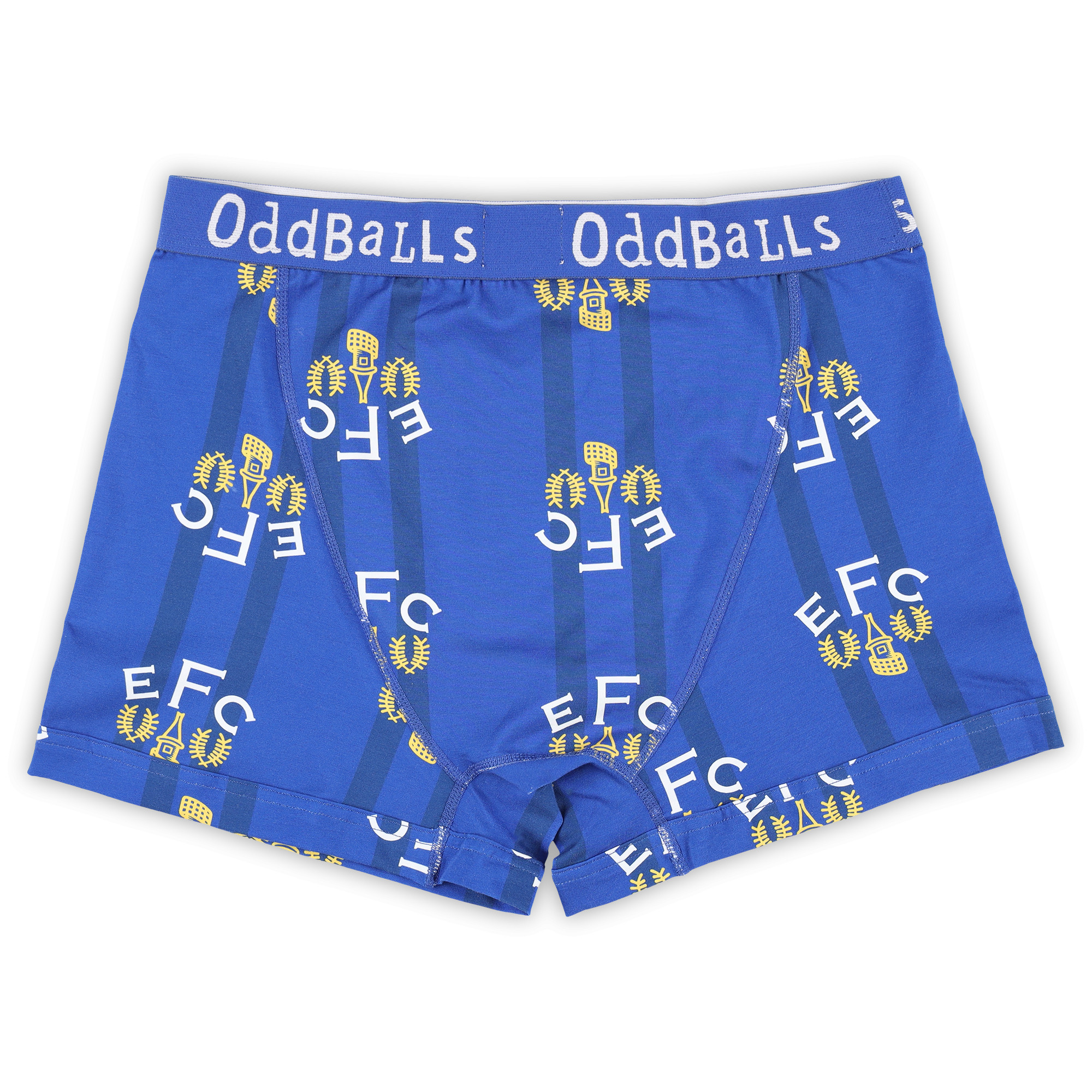 Everton Oddballs Retro-Boxershorts – Blau – Herren Image