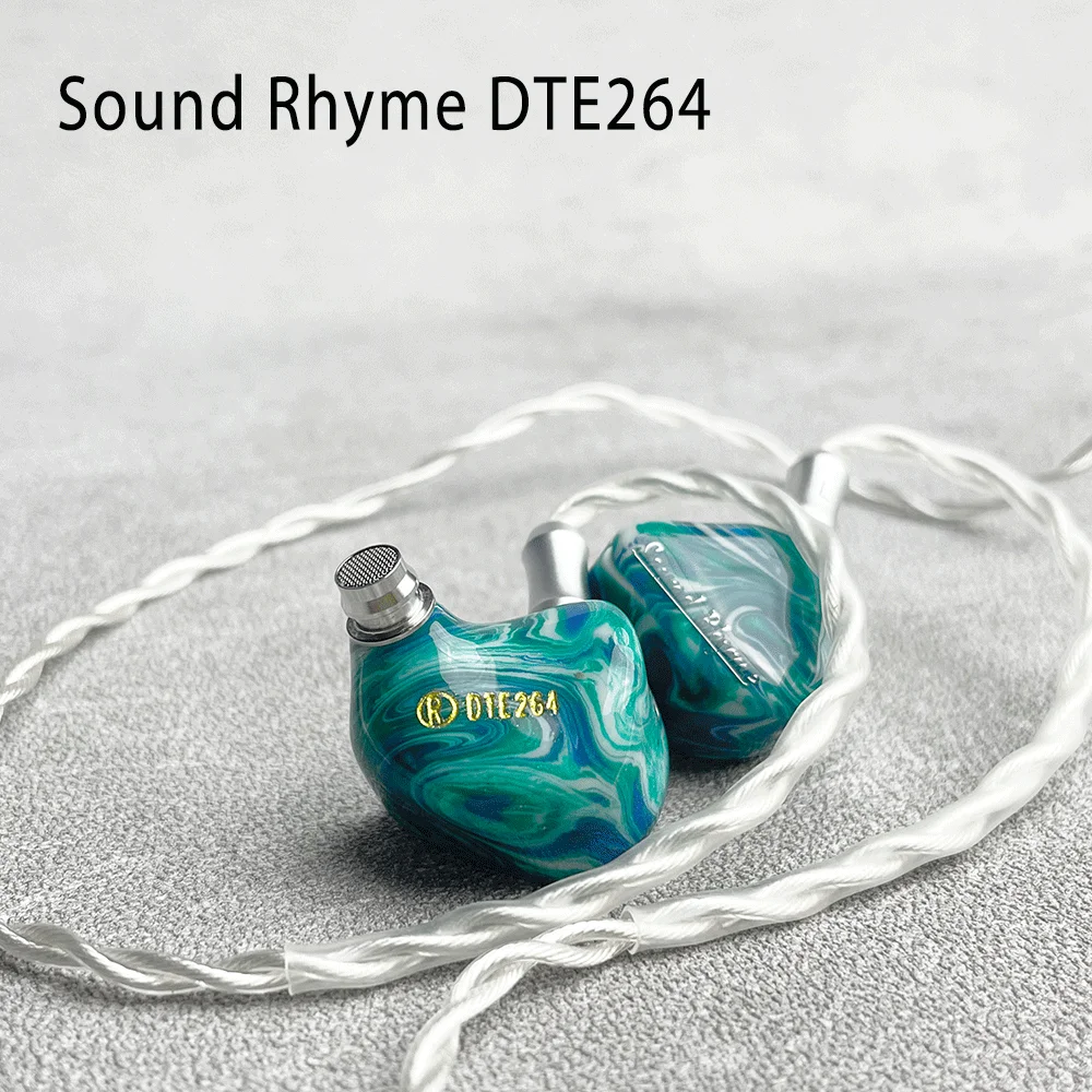 Sound Rhyme DTE264 In-Ear-Kopfhörer 2DD + 6BA + 4EST Knowles Sonion Balanced Armature Flüssigsilikon Dynamic Driver HIFI-Kopfhörer Image