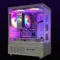 PC de jeu avec processeur Core i7/512G SSD/16 go momery 3200 mo DDR3/Windows 11 avec graphiques HD4600/ordinateur de jeu blanc