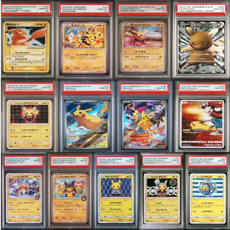 Diy Proxy 2016 Pkm Japanese Series Card Xy Promo #294 Fa Mario Pikachu Series Sets2 Special Box Grade 10 Collection Card Toy