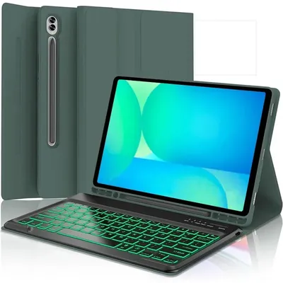 Case with Keyboard for Samsung Galaxy Tab S10 Lite 10.9" Magnetic Backlight Keyboard for Galaxy Tab S10 Lite SM-X400 X406B Cover