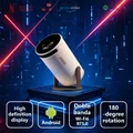 HY300 Plus Proiettore HD portatile 4K 1280x720P Android LED Video Home Cinema Mini Telefono Proyector Film HY300 Pro
